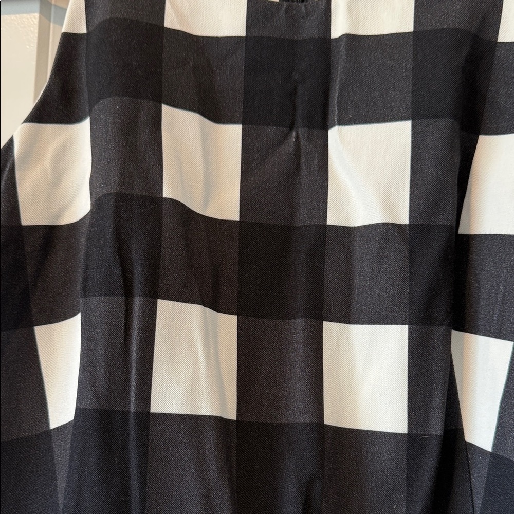 Banana Republic Checkered Midi Dress - Picture 5 of 10